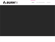Tablet Screenshot of burntv.com